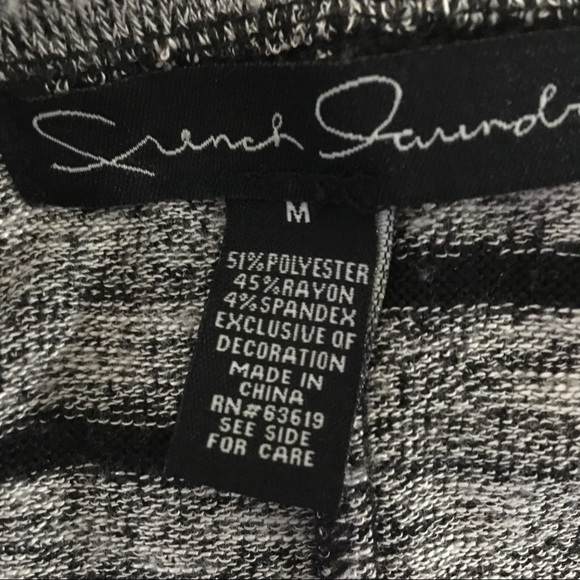 French Laundry striped fringed sweater. Medium - Picture 4 of 5